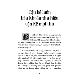 Sách Kể chuyện cuộc đời các thiên tài - Heinrich Hermann Robert Koch Nhà vi trùng học tài ba