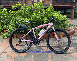 Xe đạp touring, xe đạp đường phố Limit Racing 26inch - Tặng chuông, bình nước, chắn bùn trước sau, đồ lắp xe