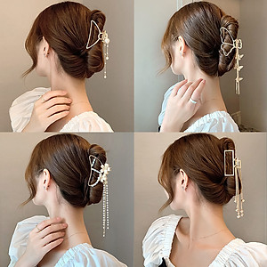 Kẹp tóc càng cua kẹp tóc cho nữ phong cách Hàn Quốc