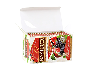 Trà trái cây Basilur vị trái cây rừng – túi lọc 50g