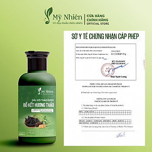 Dầu Gội Thảo Dược MỸ NHIÊN 400ml/Dầu Xả 300ml Dưỡng Tóc Tinh Chất Bồ Kết Hương Thảo - Làm Sạch Da Đầu, Nuôi Dưỡng Tóc Mềm Mượt, Giúp Tóc Khỏe Tự Nhiên