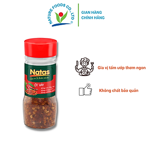 Ớt Vảy Natas Hũ 50g-Bột Gia Vị Tiện Dụng