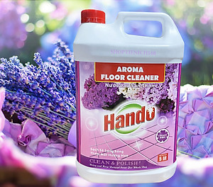 Nước thơm lau sàn Hando 5L Hương Hồng