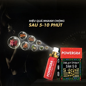 Xịt vệ sinh nam giới Powergra SINSU - Chai 12ml