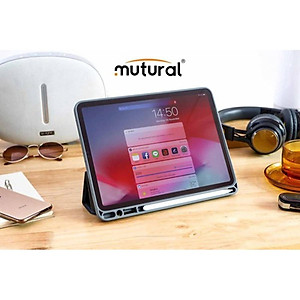 Bao da vải Mutural dành cho ipad A16 Gen 11 , Air 11inch M3 ,Air 13inch M3 - Hàng chính hãng