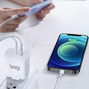 Cốc sạc Bagi 30W 1USB 1Type-C PD30W - Hàng chính hãng