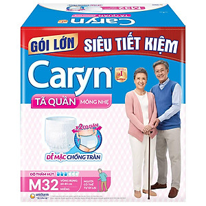 Tã Quần Caryn Loại Mỏng Nhẹ M32