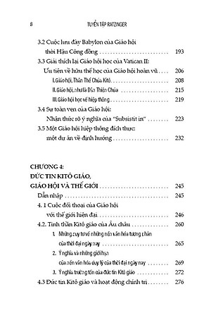 Tuyển Tập Ratzinger