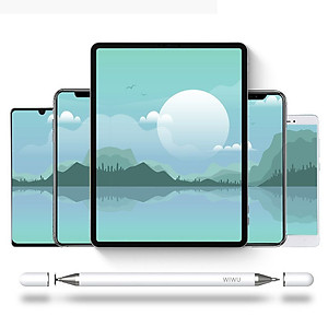 Bút Cảm Ứng WiWU Pencil One 2 trong 1 Passive Stylus Dùng Cho iPad - Hàng Chính Hãng
