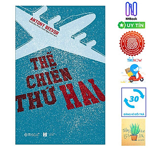 Sách Thế Chiến Thứ Hai (Antony Beevor)- Tặng sổ tay xương rồng