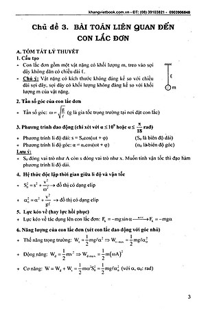 Sách Công Phá Bài Tập Vật Lí Dao Động Cơ (Tập 2)