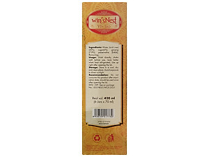 (Thùng  06 hộp) Yến Sào win'sNest Tổ Yến Chưng Sẵn 20% Nhân Sâm Ít Đường (6 Lọ/Hộp) Món quà sức khỏe KÈM TÚI