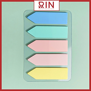 Giấy ghi chú đánh dấu / giấy phân trang / giấy đánh dấu trang trong suốt cho học sinh, văn phòng