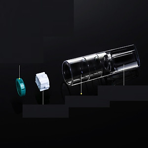 Hộp 100 đầu lọc thuốc cao cấp nhựa dẻo bảo vệ sức khỏe, màu giao ngẫu nhiên 