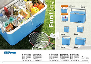 Thùng đựng đá giữ nhiệt Vent Sereno 13.5L tặng kèm khay đá Yukipon tròn 03 viên - nội địa Nhật Bản