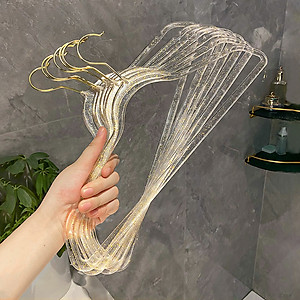 Combo 5 Móc Treo Quần Áo Trong Suốt PaKaSa - Hàng Chính Hãng 