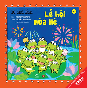 Sách Combo Ehon Nhật Bản 10 Chú Ếch Phần 1 - TB 2024 (Tập 1 - 6)