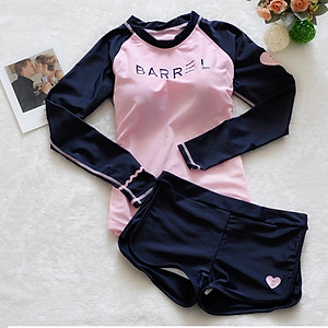 Bikini Hai Mảnh Đồ Bơi Tay Dài Che Nắng MHAT045 MayHomes Form Chuẩn Thun Bốn Chiều Co Giãn Tốt