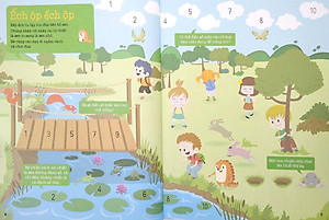 Sách Ươm Mầm Giỏi Toán Từ Mẫu Giáo - Mẫu Giáo 5- Vui Học Trục Số Và Hình Khối