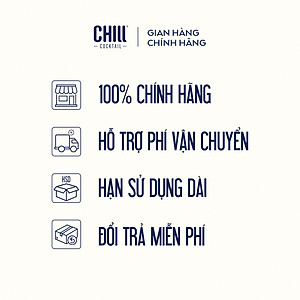 Thùng 12 lon Chill Cocktail mix 10 vị (330ml/lon)