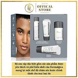 Bộ 4 sản phẩm bảo vệ sức khoẻ làn da dành cho mọi loại da Dermalogica Discover heathy skin kit