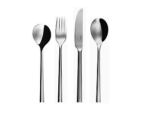 Bộ 6c Muỗng & Nĩa Ăn Inox 304 Stainless Steel 18/10 Đồ dùng bàn tiệc nhà hàng khách sạn cao cấp (Set of 6pcs Table Spoon & Fork)