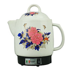 Ấm săc thuốc điện tự động ngắt, dễ sử dụng Fujiika, màu sắc hài hòa-hàng chính hãng