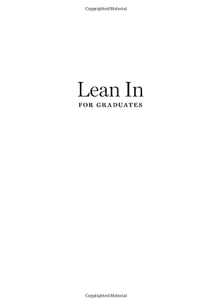 Lean In for Graduates