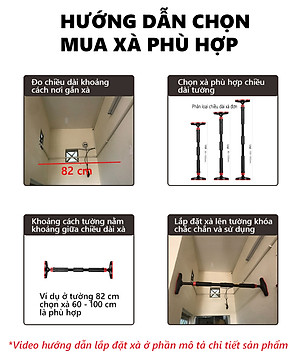 Xà đơn treo tường gắn cửa Cleacco bọc đệm PVC chống trượt BORO SPORT