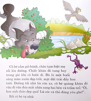 Sách Ngày Xửa Ngày Xưa - Cô Bé Quàng Khăn Đỏ