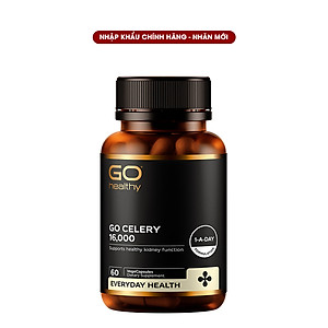 Viên gout nhập khẩu chính hãng New Zealand GO CELERY 16000mg (60 viên) giúp giảm các triệu chứng bệnh gút: giảm uric acid, làm giảm triệu chứng sưng đau do gut