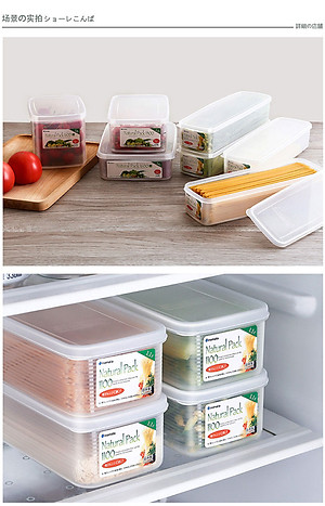 Hộp Đựng Mỳ Ý Chuyên Dụng Nhật Bản + Tặng Trà Sữa Matcha / Cafe Macca 20g