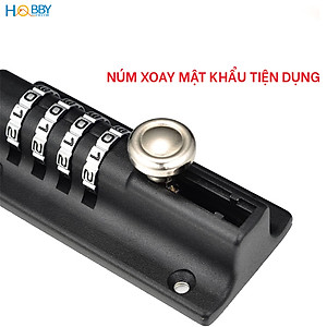 Chốt khóa số cửa ngang dùng mật khẩu tiện dụng Hobby home decor LCK
