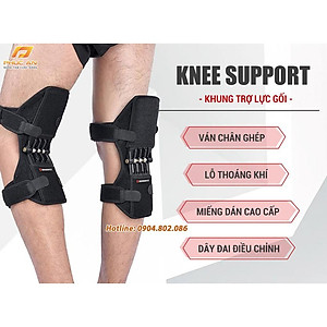 Băng đeo trợ lực khớp gối, chuyên dùng cho thể thao, hỗ trợ hồi phục dây chằng
