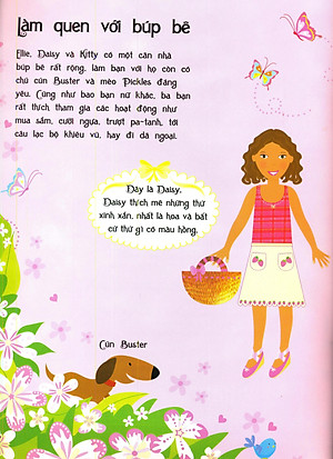 Sách Dán Hình Sáng Tạo Trang Phục Búp Bê - Búp Bê Xinh Xắn