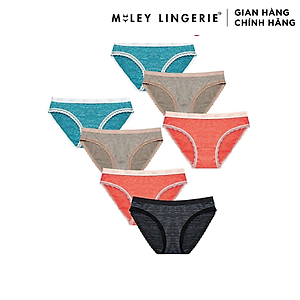 Bộ 7 Quần Lót Thun Lụa Viền Ren Miley Lingerie (Giao Màu Ngẫu Nhiên)
