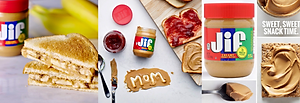 Bơ Đậu Phộng Mịn Jif 340g - Nhập Khẩu Mỹ | Jif Creamy Peanut Butter 340g