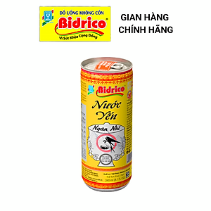 Nước Yến Ngân Nhĩ Bidrico ( Thùng 30 lon 240ml )