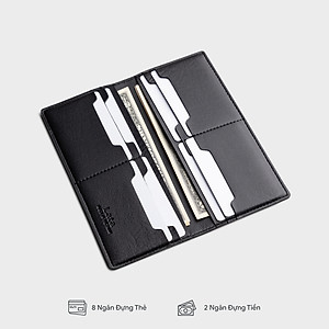 Ví Lata ( Thời trang nữ dáng cầm tay dáng dài - Ví da VN64 )