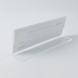 Biển chức danh, Bảng tên để bàn, Kệ mica chức vụ 1 mặt Enter A01 180x65mm (20)