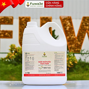Nước ngâm rửa rau củ quả Fuwa3e 3.8L enzyme sinh học từ vỏ dứa Fuwa3e