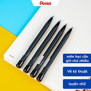 Bút chì kim bấm Pentel A255 ngòi 0.5mm chắc chắn bền đẹp nhỏ gọn tiện dụng