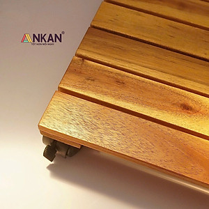 Đôn Chậu Cây Cảnh Có Bánh Xe Cỡ Lớn 35Cm Thích Hợp Đặt Chậu Cây Trong Nhà Thuận Tiện Di Chuyển Màu Vàng