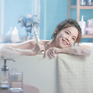 Bàn chải đánh răng điện thương hiệu cao cấp Philips Sonicare HX2431 - 30.000 lần rung mỗi phút - HÀNG NHẬP KHẨU