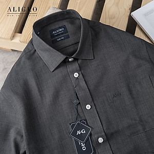 Áo sơ mi nam dài tay ALIGRO chất liệu pirma cotton mềm mịn, kiểu dáng đơn giản, tinh tế ALGS159
