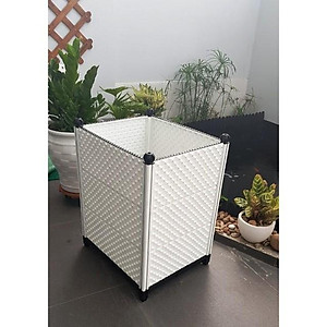 Chậu ghép trồng cây Hàng Chính Hãng DAIM Nhật Bản L51*W43*H46cm Chậu nhựa thông minh trồng rau, hoa, cây cảnh tại nhà