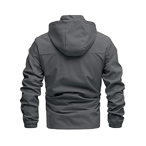 ÁO KHOÁC DÙ NAM NỮ 2 LỚP LÓT LƯỚI CÓ NÓN THÁO RỜI SITAKI-AKD41