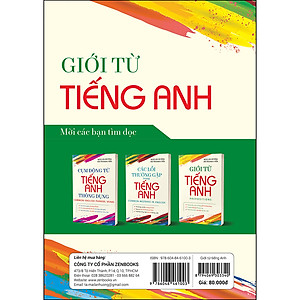 Sách Giới Từ Tiếng Anh