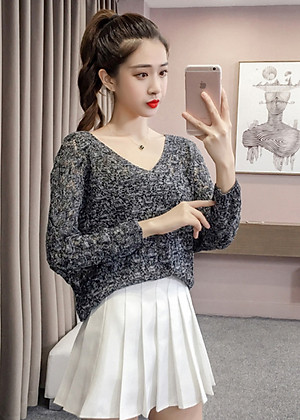 Áo Len Nữ Cardigan Nhẹ Bốn Mùa ALN002 MayHomes Kiểu Cánh Dơi