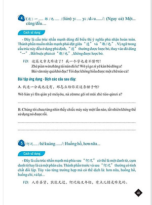 Combo Tuyển tập cấu trúc cố định tiếng Trung ứng dụng + Phát triển từ vựng tiếng Trung ứng dụng